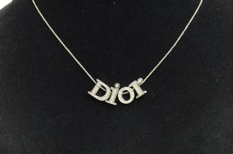 how much is the dior necklace|genuine christian dior necklace.